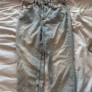 H&M Blue Straight Jeans Classic Style